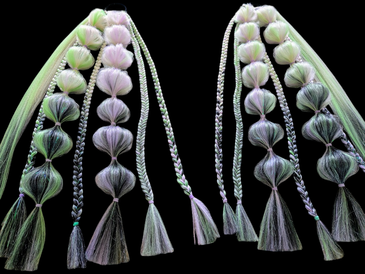 Faerie - Ponytail Festival Rave Braids