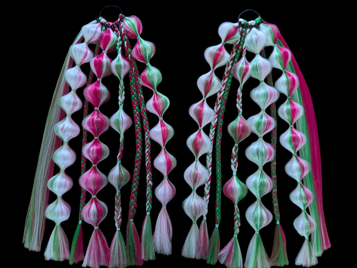 Cherry Baby - Ponytail Festival Rave Braids