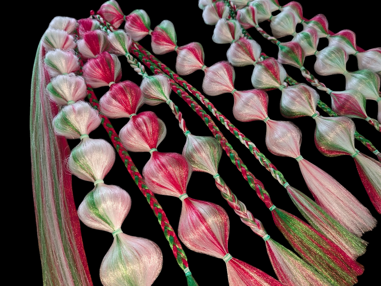 Cherry Baby - Ponytail Festival Rave Braids