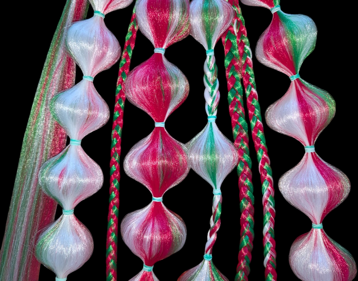 Cherry Baby - Ponytail Festival Rave Braids