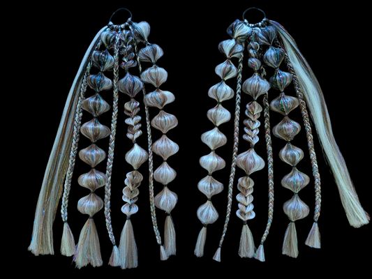 Disco (GLOW) - Ponytail Festival Rave Braids