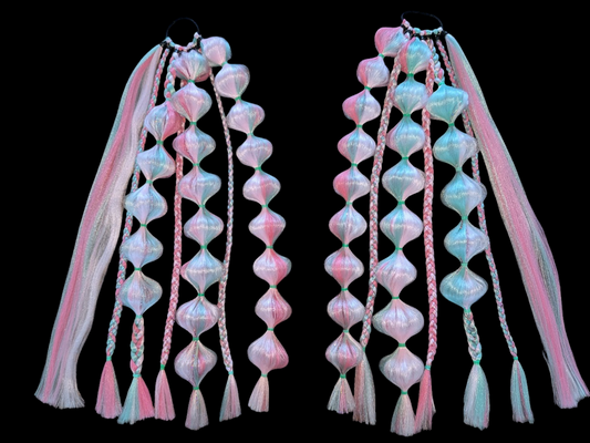 Watermelon Sugar (GLOW) - Ponytail Festival Rave Braids