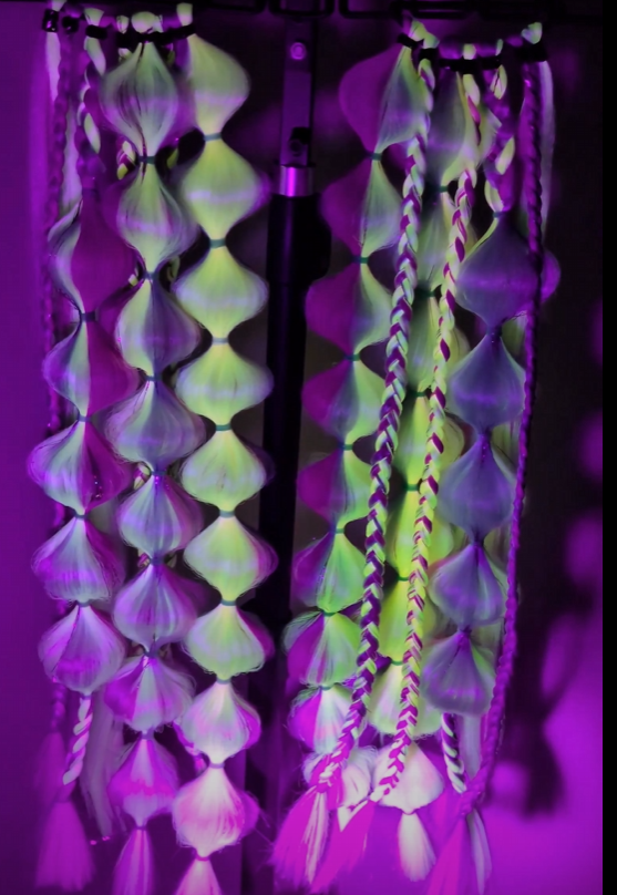 Watermelon Sugar (GLOW) - Ponytail Festival Rave Braids