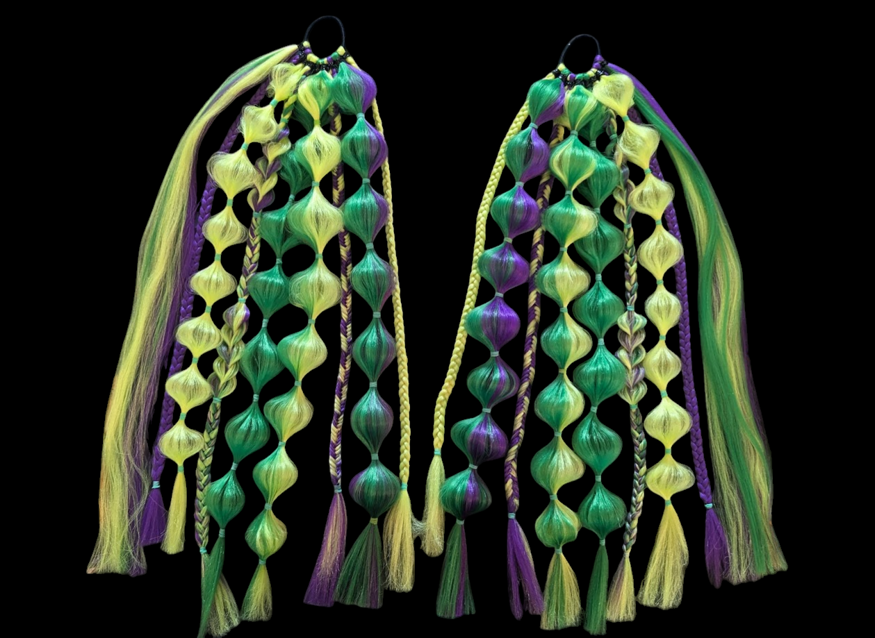 Witchcraft (GLOW) - Ponytail Festival Rave Braids