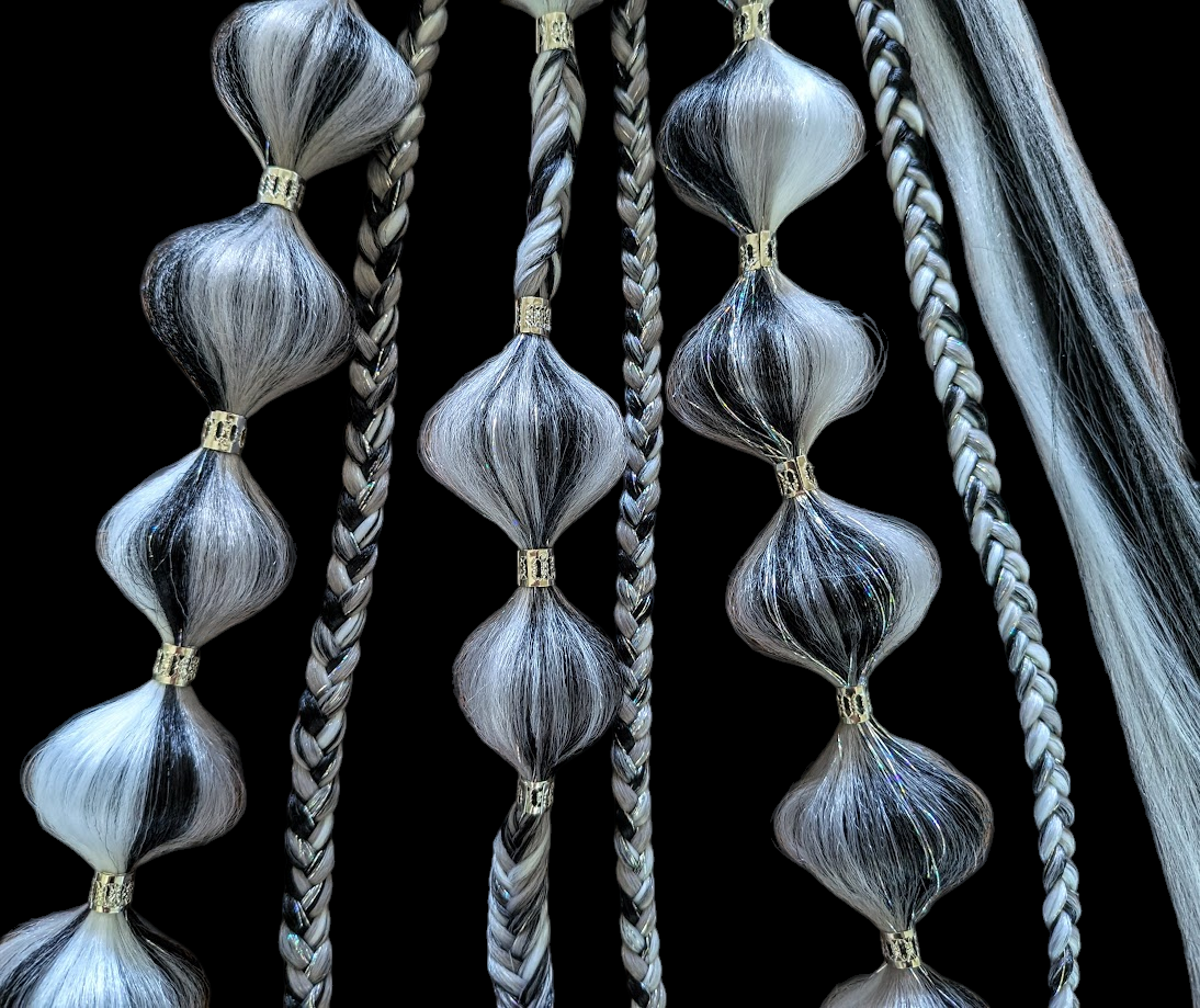 Wolf - Ponytail Festival Rave Braids