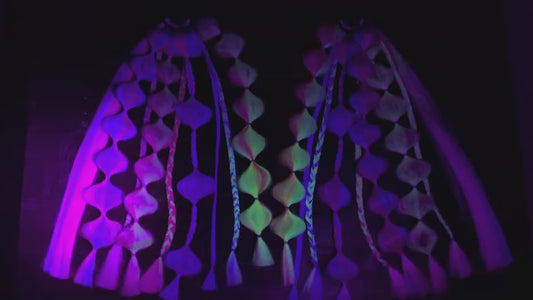 Twilight (GLOW) - Ponytail Festival Rave Braids